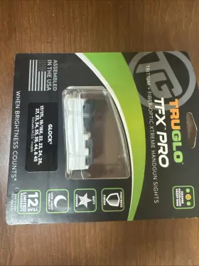 Tg-tg13gl1pc Truglo Tfx Pro Handgun Sights Glock Low Set