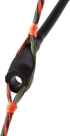 Tg78y Truglo Centra Peep Xtreme Durable Lightweight Effective 3/16 Single Black