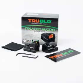 Truglo Tg8200b Tru-tec Micro Red-dot 3 Moa Picatinny Hunting Tactical Weapon Sight