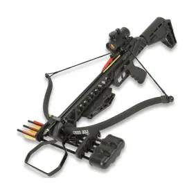 United Cutlery 760729179806 Avalanche Hellhound Recurve Crossbow Scope Bolts Cocking Rope Quiver Inc