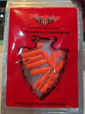 Acn245yl-12 Victory Vforce/vforce Tko Press Fit Nocks Orange 12 Pk