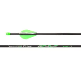Ripxvgb-300fb-6 Victory Archery Rip Xv Gamer 300 Fletched Arrows 6pk 7.1 Gpi