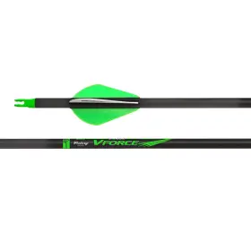Vfg-250fb-6 Victory Archery Vforce Gamer 250 Fletched Arrows 6pk Carbon Shaft