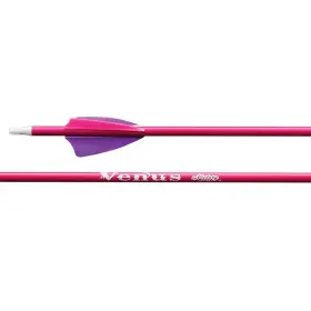 Ygpl-600ff2gp-3 Victory Archery Venus Youth Arrows Pink Feather 3-pack