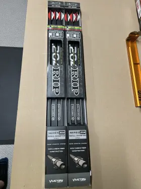 Ripae-350fb-6 Victory Rip Elite Arrows 350 2 Inch Vanes Qty Half Dozen Packs 12 Total