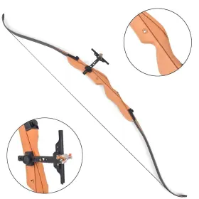 Vidaxl 718475923268 Adult Recurve Bow 68 Inch 32 Lb