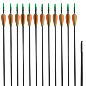 Vidaxl 718475923329 Standard Recurve Bow Arrows 30 Inch 0.2 Fiberglass 12 Pcs