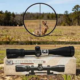 Cf2-31015 Vortex Crossfire Ii 4-12x44 Dead-hold Bdc 1 Inch Riflescope For Precision Shooting