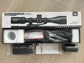 Vortex Dbk-10028 Diamondback Tactical 6-24x50 Ffp Ebr-2c Moa Reticle 30mm