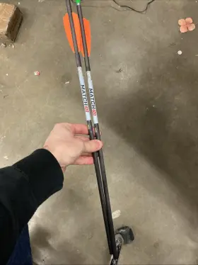 Hea-760.3 Wicked Ridge Match 400 Alpha-nock Carbon Arrows 20 Inch 2 Count