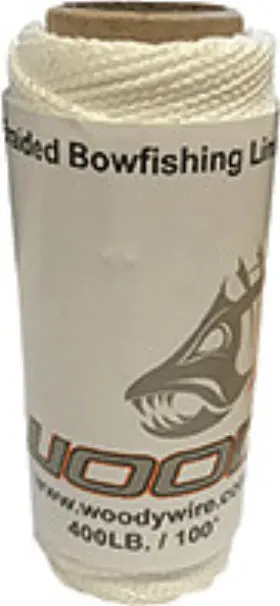 Woody Wire 634392175260 Bowfishing Braided Line 400 Lb 100 Ft
