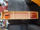 10 Easton XX75 Autum Orange Aluminum Arrows 2117 --31 1/2" New. Price: $75.00.