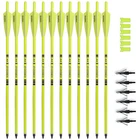 Bowsoul Crossbow Bolts 20INCH Fluorescence Color Carbon Hunting Arrows New. Price: $64.40.