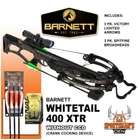 Barnett Whitetail Hunter 400XTR Complete Crossbow Hunting Package (WH400-02) New. Price: $465.00.