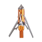 Rage 3 Blade Chisel Tip Broadheads 100 Grain Improved Design For Bow Hunting New. Price: $65.09.