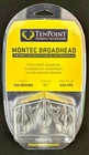 Tenpoint Montec Fixed-blade Broadhead 100 Grain 3 Pack New. Price: $54.99.