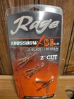 Rage Crossbowx Nc 100 Grain Blade 2" Cut Broadheads R38902 New. Price: $34.99.