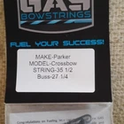Gas Crossbow Set Black 35 1/2" Buss 27 1/4" Parker New. Price: $134.99.