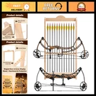 Wall Mounted & Arrow Rack - Bow, 12 Holder For Hunting Archery Dis New. Price: $83.99.
