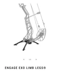 Mathews Archery Engage Exo Limb Legs (black) Bow Stand #82030 Pre-owned. Price: $79.99.