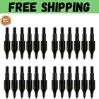 24 Pcs Steel 100 Grain Archery Arrow Field Points Tips - Practice Target & New. Price: $8.79.