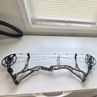 Bear Motive Right Hand 80 Lb Compound Bow Hunting Aluminum Camo/black Used. Price: $200.00.