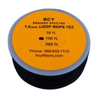 Bcy 23 D-loop Material Black 100 Ft. New. Price: $51.66.