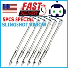 Steel Hunting Tool Fishing Slingshot Shooting Catapult Arrows Darts Ammo New. Price: $9.95.