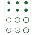 Gunstar Mongo Target Reticle Set Green New. Price: $12.68.