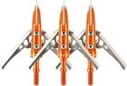 Rage Crossbow X, 3PK 2-BLADE Archery Arrow Broadhead, 125 Grain Shock Collar New. Price: $45.99.