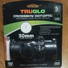Truglo TG-TG8030B3 Crossbow Red Sight 3-DOT 5 Moa 30MM Weaver New. Price: $50.00.