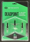 Centerpoint Deadpoint 100GR 2" Crossbow Broadhead New. Price: $24.99.