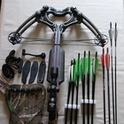 Barnett Ghost 375 Camouflage Crossbow Package W/ 4X32 Scope, Quiver & Bolts Used. Price: $265.00.