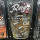 Rage Hypodermic Nc Crossbow Broadhead 125 Grain 2-BLADE Silver Hunting New. Price: $44.99.