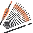 Carbon Crossbow Bolts 20 Inch Hunting Archery Arrows With 4" Orange New. Price: $49.02.