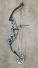Hoyt Powertec Compound Bow Rh Camo Hunting Archery W/ Sight Rest Needs String Used. Price: $100.00.