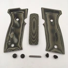 Hogue Piranha G10 Grip For Sig Sauer P320 Axg G-mascus Green Oem Factory Panels New. Price: $85.00.
