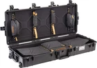 Black Pelican 1745 Bow Case. Air With Wheels. New. Price: $509.95.