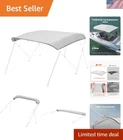 Durable 4 Bow Bimini Top Replacement Canopy - 600D Waterproof Protection New. Price: $89.29.
