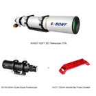 Svbony SV503 102ED Telescopes Astronomical Professional + SV106 60MM Guide New. Price: $709.99.