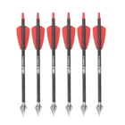 Ty Archery 7.5" Inch R9 Crossbow Bolts Carbon Arrows 2" Red Vanes With 100GRA... New. Price: $50.15.