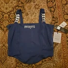 New England Patriots Halter Top Medium Gracie Hunt X Erin Andrews Chain Straps. Price: $29.99.