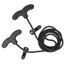 Dead Ringer Crossbow Cocking Rope, Quiet Roller Glide Hooks, Reduces Draw Weight New. Price: $20.99.
