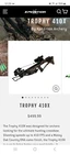 Xpedition Archery TROPHY410X Mossy Oak Country Dna Crossbow XACW1003 New. Price: $400.00.