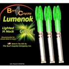 Burt Coyote Lumenok Lighted Nock Green Pack H3G #00063 New. Price: $33.99.
