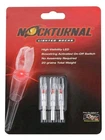 Rage Nockturnal Gt Led Lighted Arrow Nocks 3 Pack, Red ( .246 ) High Visibility New. Price: $19.99.