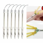 6/12PCS Steel Arrowhead Slingshot Catapult Arrows Dart Shooting Fishing Tool New. Price: $9.89.