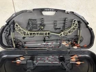 Mathews Vxr 28 Compound Bow Stone Lh Loaded W/ Sight, Rest, Quiver, Case Used. Price: $900.00.