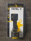 Trophy Ridge Fatal Ambidextrous 4-PIN Bow Sight .019 Fiber Pins Horizontal New. Price: $18.00.