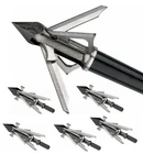 Archery Mechanical Broadheads 100 Grain Expandable Blades, Hybrid 4 T... New. Price: $26.28.